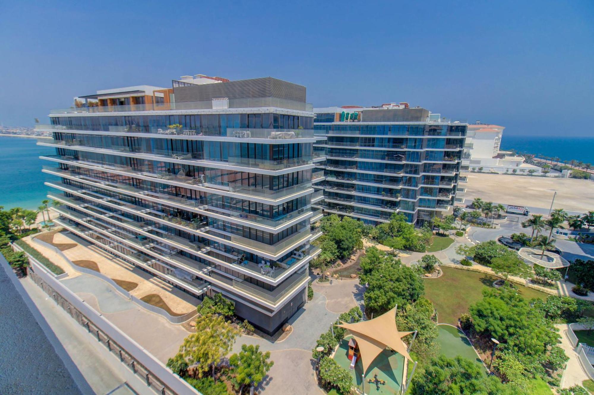 Luxe Getaways Royal Amwaj Palm Jumeirah Resort Apartment Holiday Home Dubaj Kültér fotó