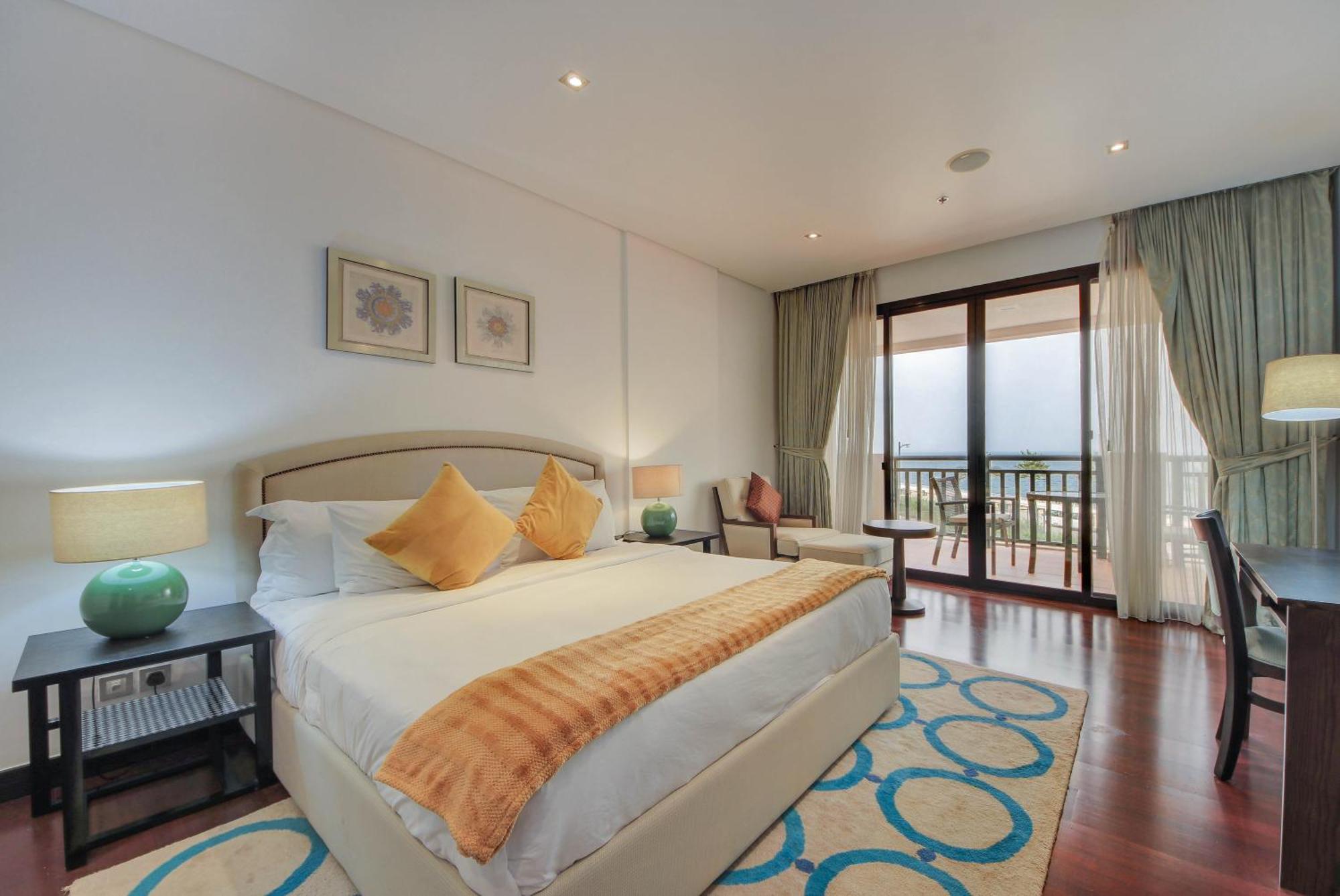 Luxe Getaways Royal Amwaj Palm Jumeirah Resort Apartment Holiday Home Dubaj Szoba fotó