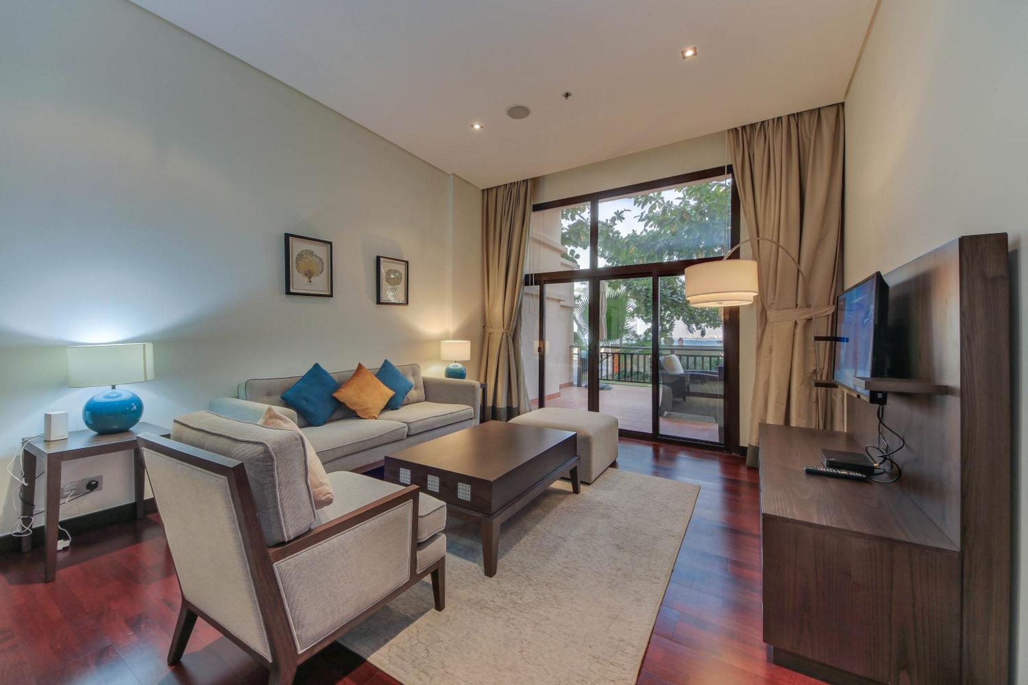 Luxe Getaways Royal Amwaj Palm Jumeirah Resort Apartment Holiday Home Dubaj Szoba fotó