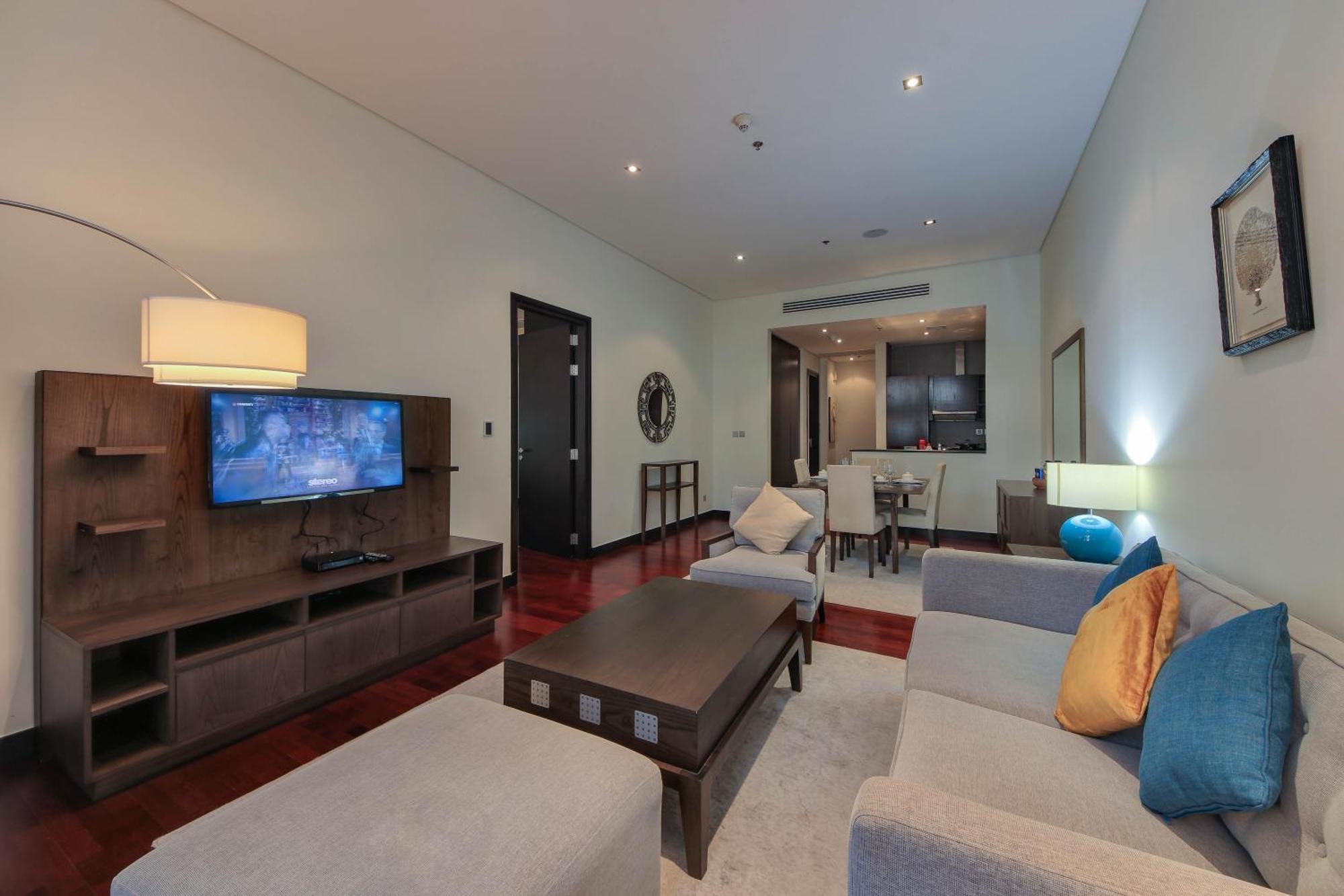 Luxe Getaways Royal Amwaj Palm Jumeirah Resort Apartment Holiday Home Dubaj Szoba fotó