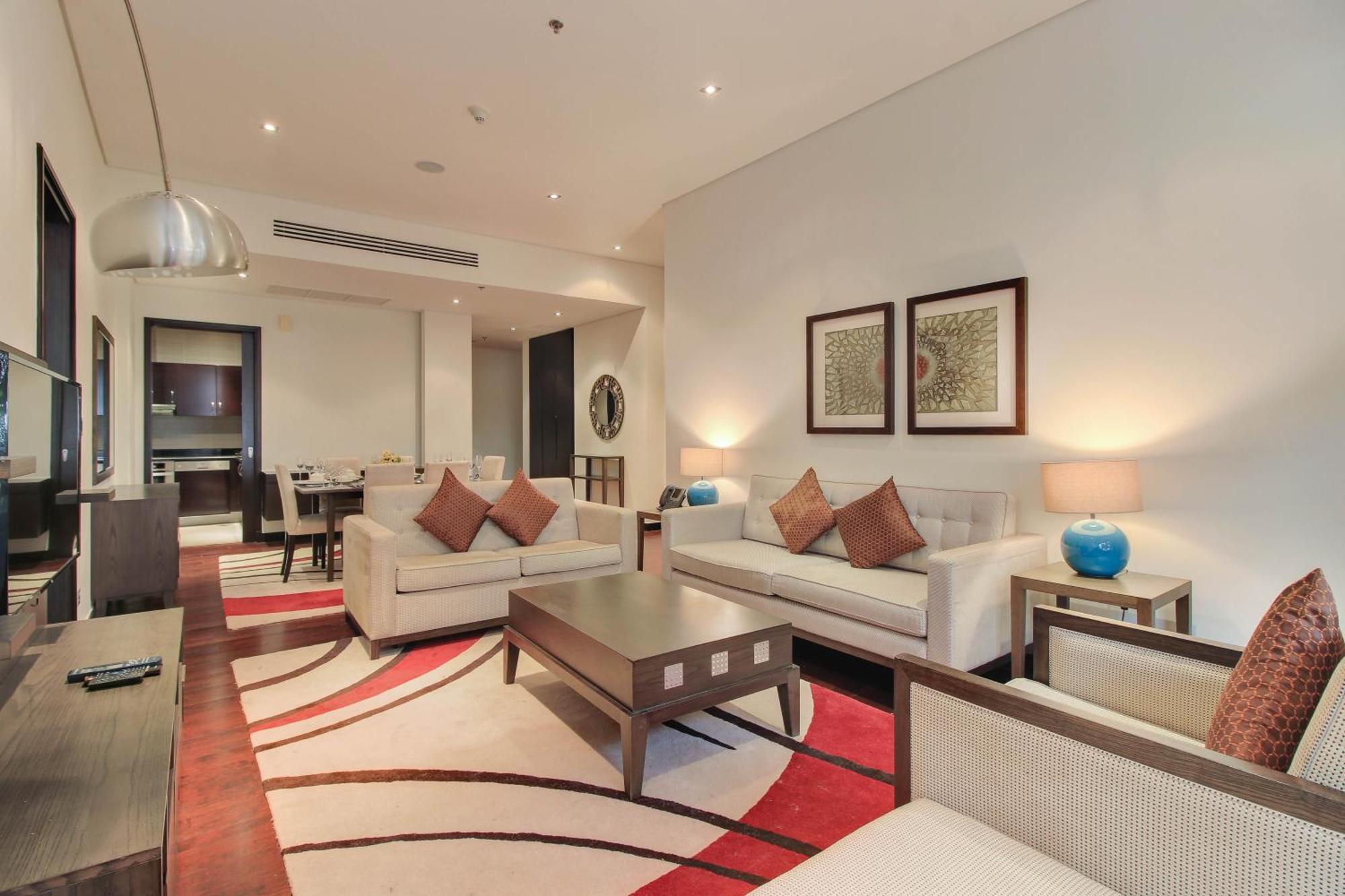 Luxe Getaways Royal Amwaj Palm Jumeirah Resort Apartment Holiday Home Dubaj Kültér fotó