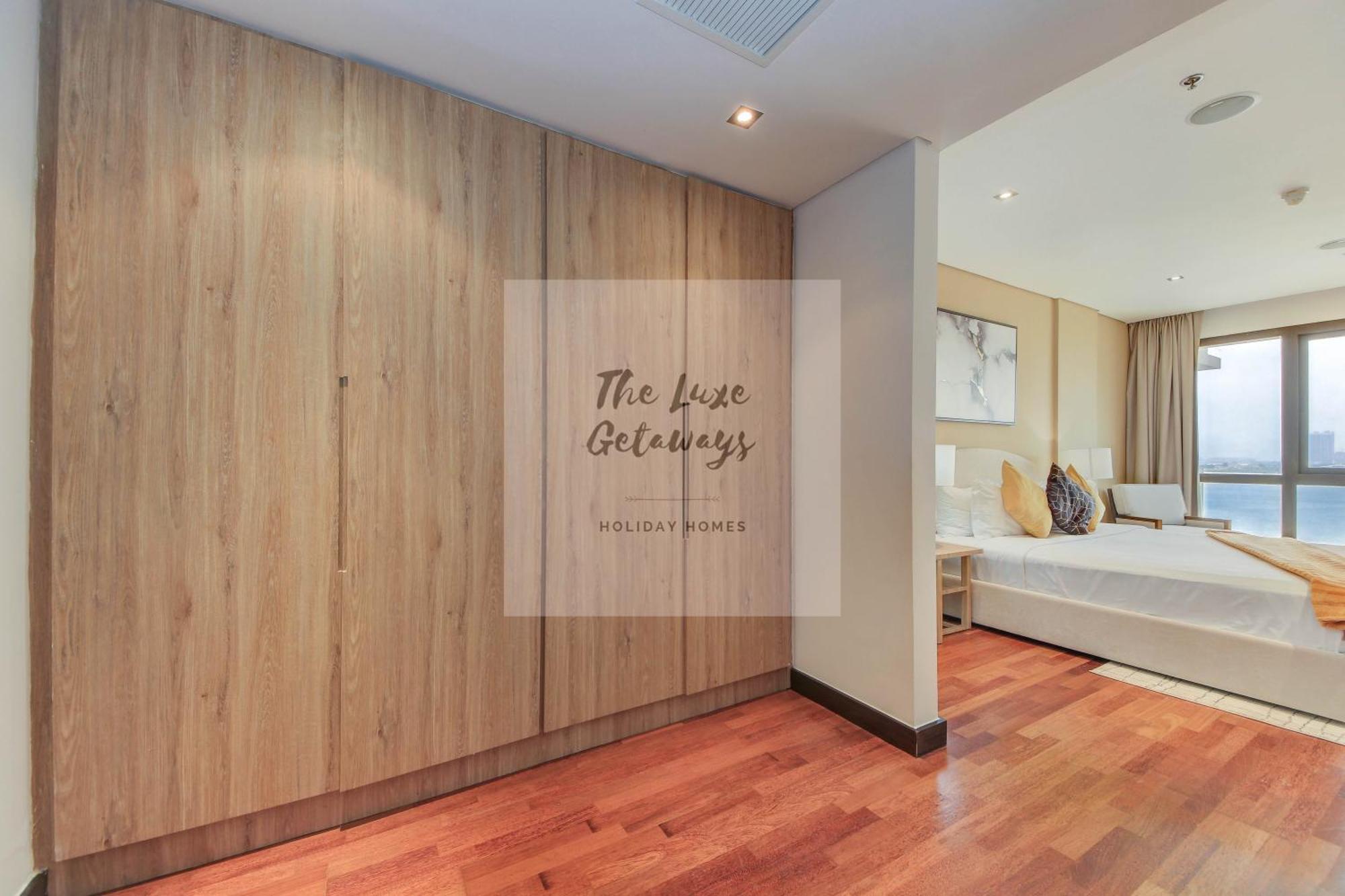 Luxe Getaways Royal Amwaj Palm Jumeirah Resort Apartment Holiday Home Dubaj Kültér fotó