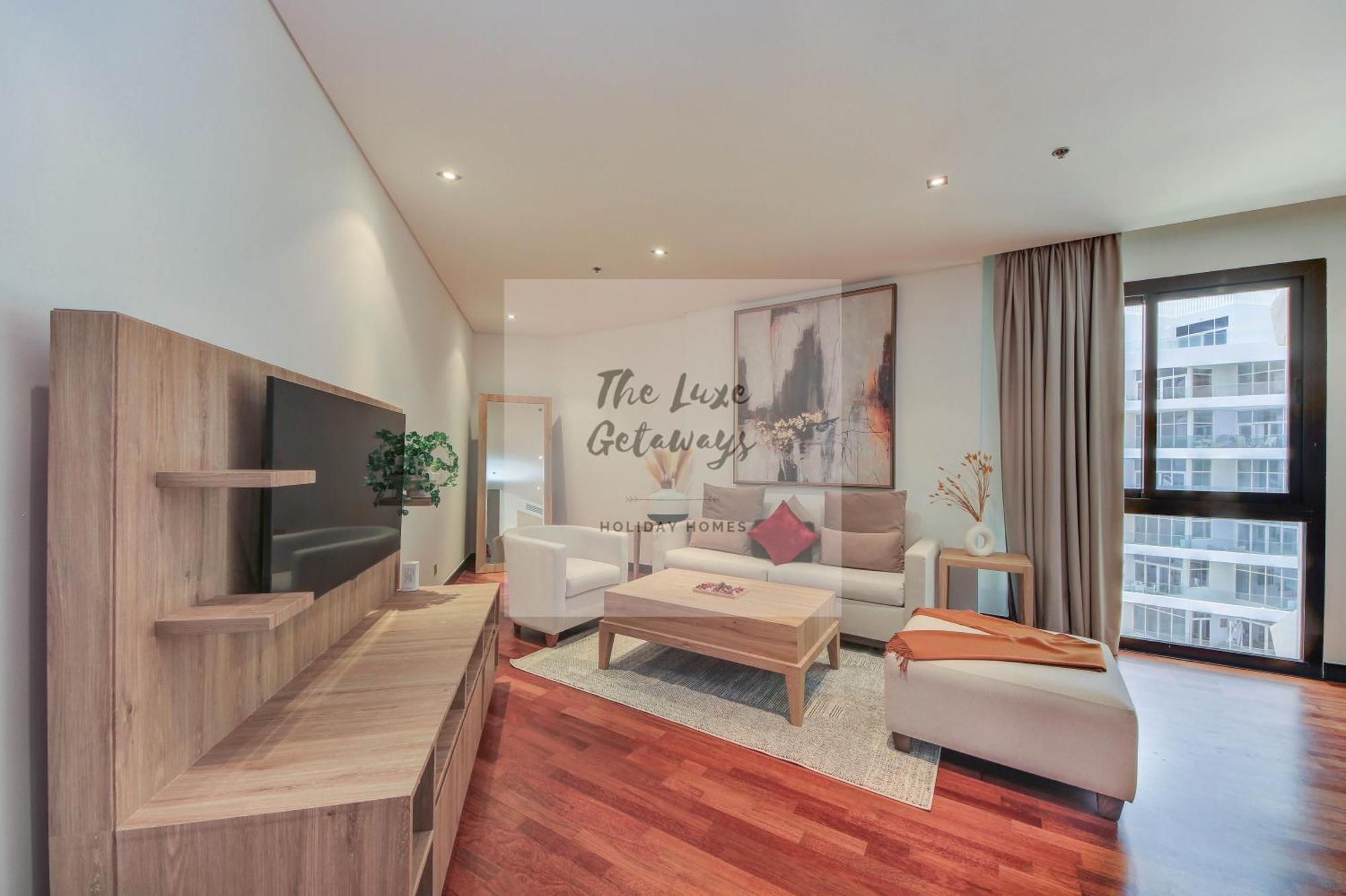 Luxe Getaways Royal Amwaj Palm Jumeirah Resort Apartment Holiday Home Dubaj Kültér fotó